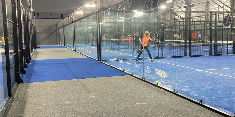 Padelclinic aan Movella in Enschede